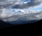 Mt. McKinley in clouds