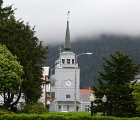 Sitka church with eagle
