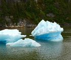 Floatuing icebergs