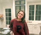 In Papa's letter sweater