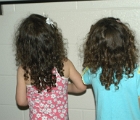 Alex and Samantha - gig hair girls