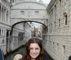 In front of the Bridge of Sighs