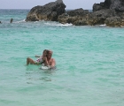 With Papa in Bermuda