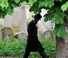 In Jewish cemetery, Prague
