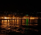 Waterfront at night, Rapallo