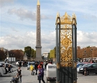 Obelisk and Arch from Louvre