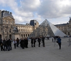 Louvre and pyramid