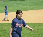 Softball star