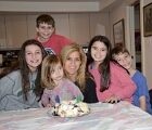 With the birthday girl