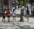 Walking on the Ave