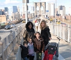 On the Brooklyn bridge