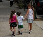 Walking with the girls