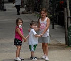 On the street