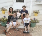 Kids on the stoop