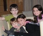 All four at the lounge