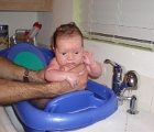Scared bath!