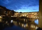 D8C 4583  Ponte Vecchio and Arno at night
