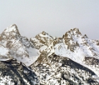 Closeup of Grand Teton