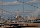 View from Brooklyn  Empire State building from bridge