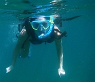 Alex underwater