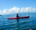 Eliza kayaking
