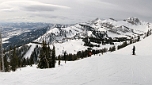 Jackson Hole ski resort Cody Bowl, Jackson Hole, WY