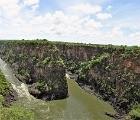 Panorama 13  Gorges at end of Victoria Falls